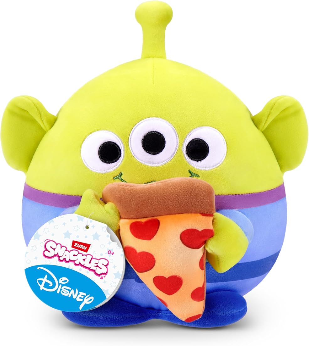 Snackles Alien and Pizza 8-Inch Plush
