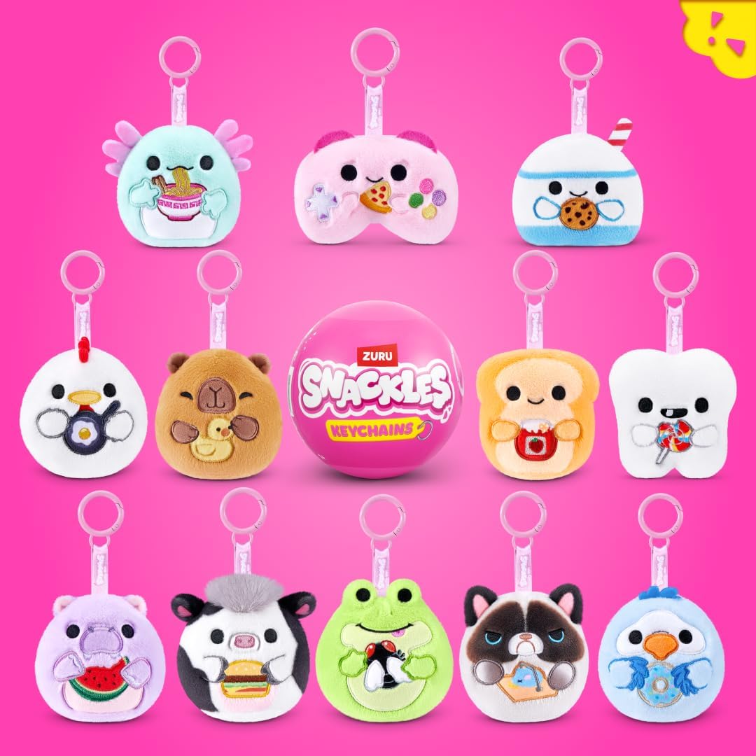 Snackles Clip-On Keychains 2-Pack — view 2