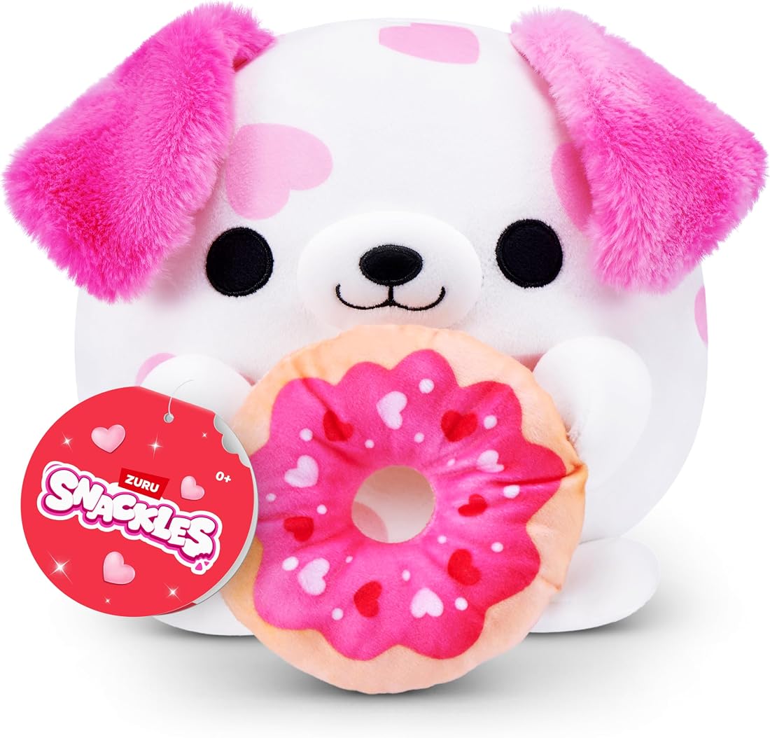 Snackles Dalmatian and Donut 8-Inch Plush