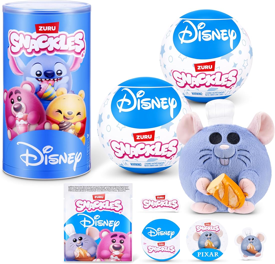 Snackles Disney Mini Plush 2-Pack