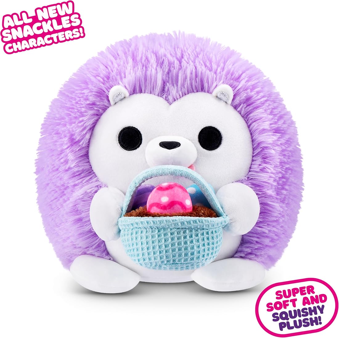 Snackles Hedgehog and Basket of Candies 8-Inch Plush — view 3