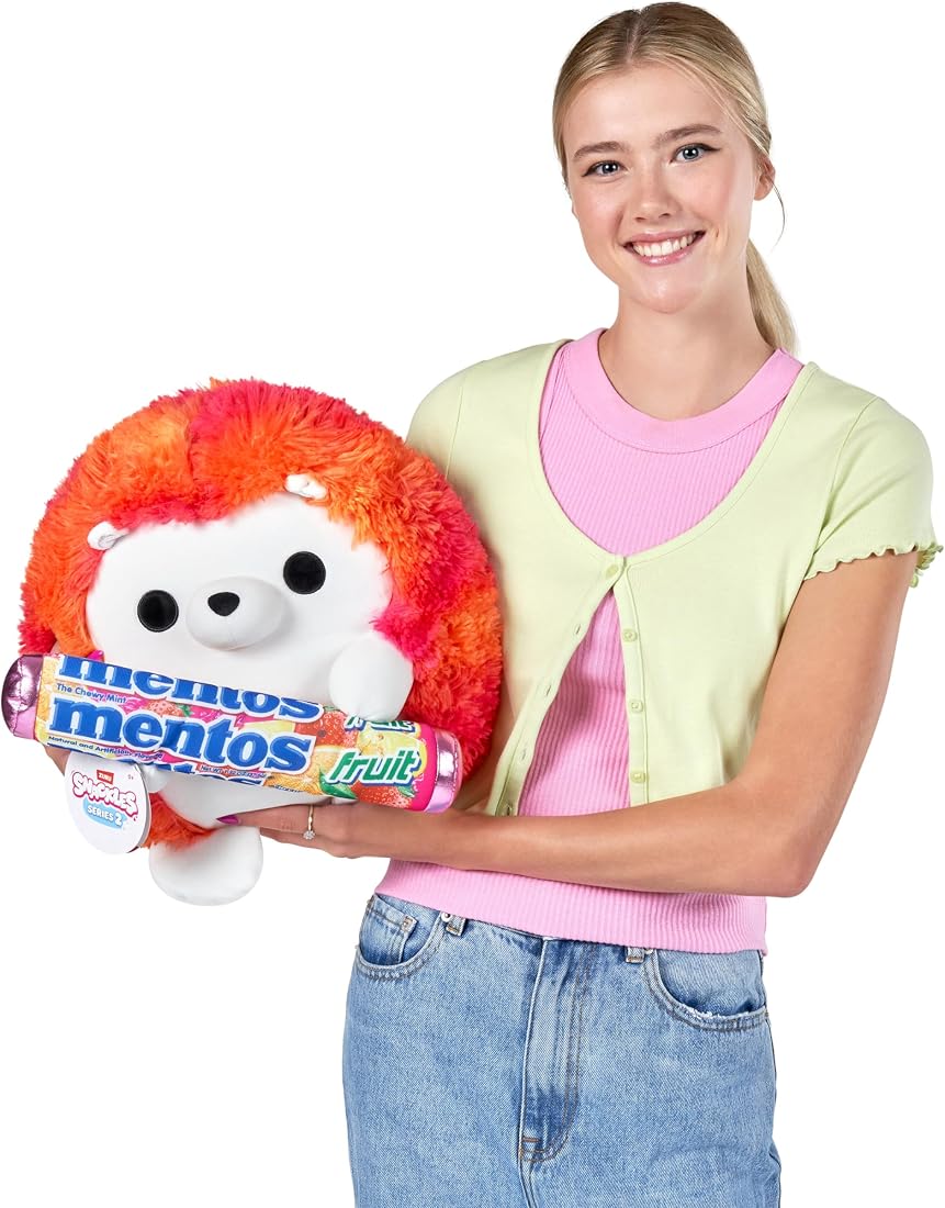 Snackles Hedgehog and Mentos 14-Inch Plush — view 3