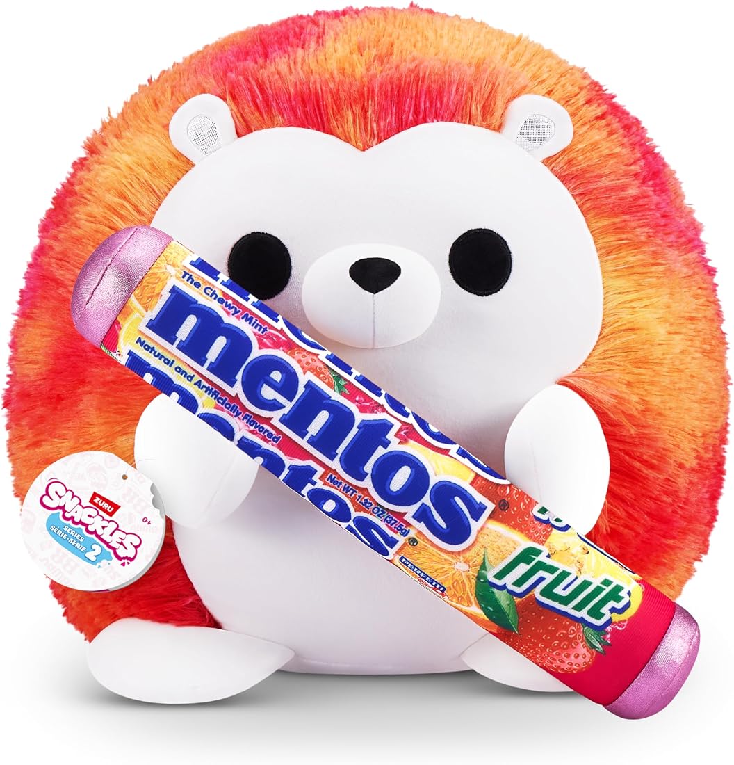 Snackles Hedgehog and Mentos 16-Inch Plush