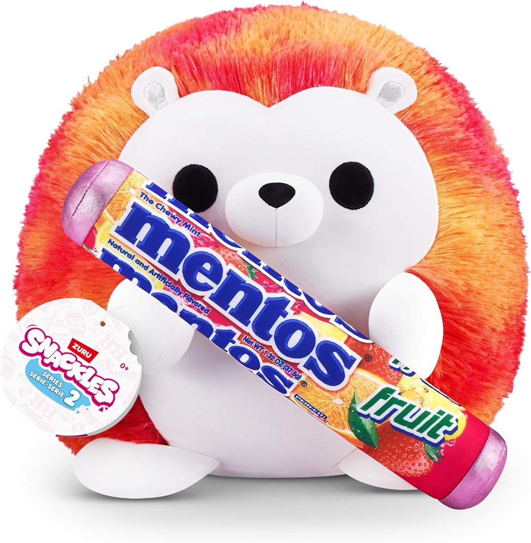 Snackles Hedgehog and Mentos 8-Inch Plush