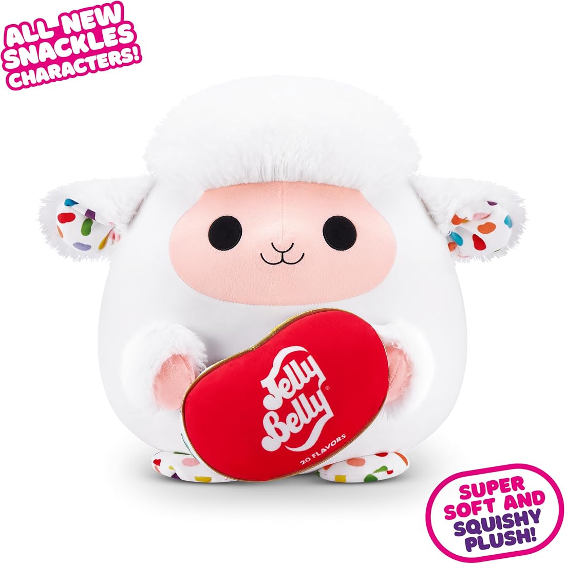Snackles Lamb and Jelly Belly 14-Inch Plush — view 2