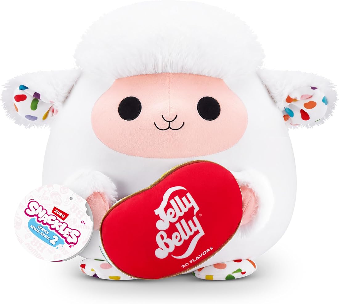 Snackles Lamb and Jelly Belly 8-Inch Plush