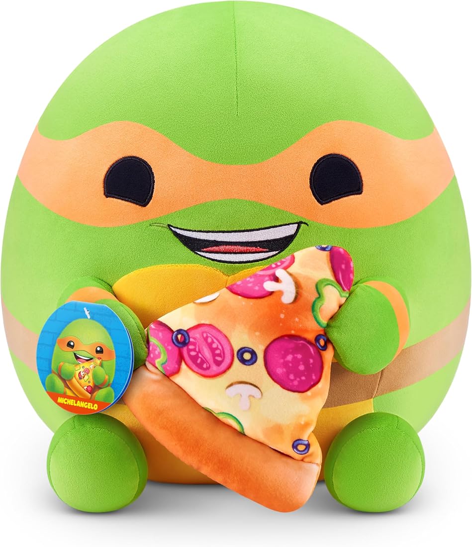 Snackles Michelangelo 14-Inch Plush