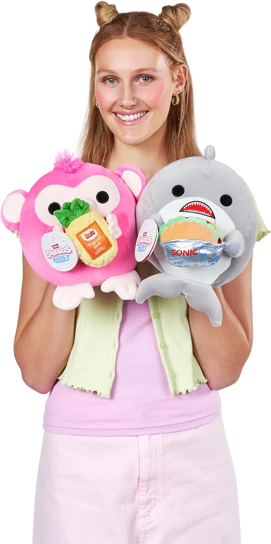 Snackles Monkey and Dole Pineapple 8-Inch Plush — view 4