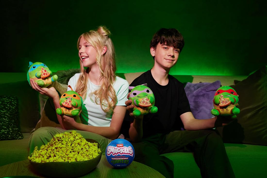 Snackles Ninja Turtles Mini Plush — view 2