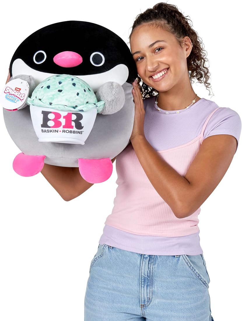 Snackles Penguin and Baskin-Robbins 14-Inch Plush — view 3