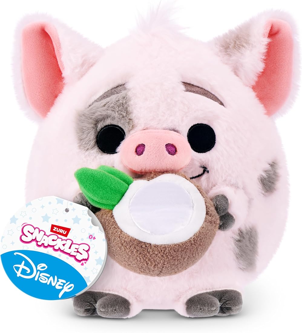 Snackles Pua and Coconut 8-Inch Plush