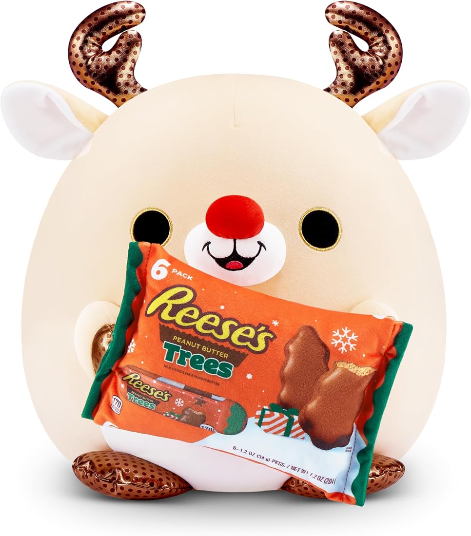 Snackles Reindeer and Reese's Peanut Butter 14-Inch Plush — view 3