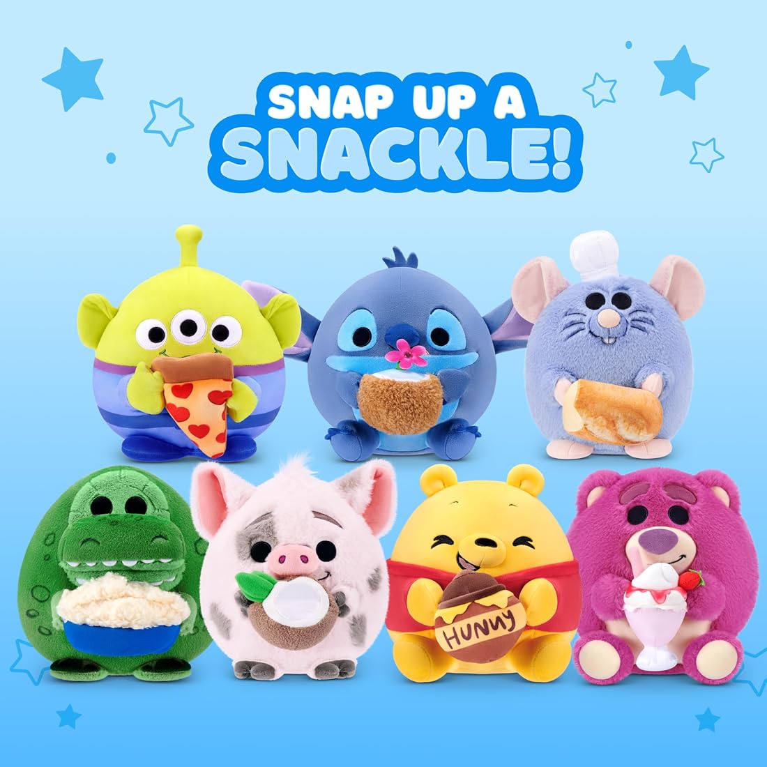 Snackles Rex and Popcorn 8-Inch Plush — view 3