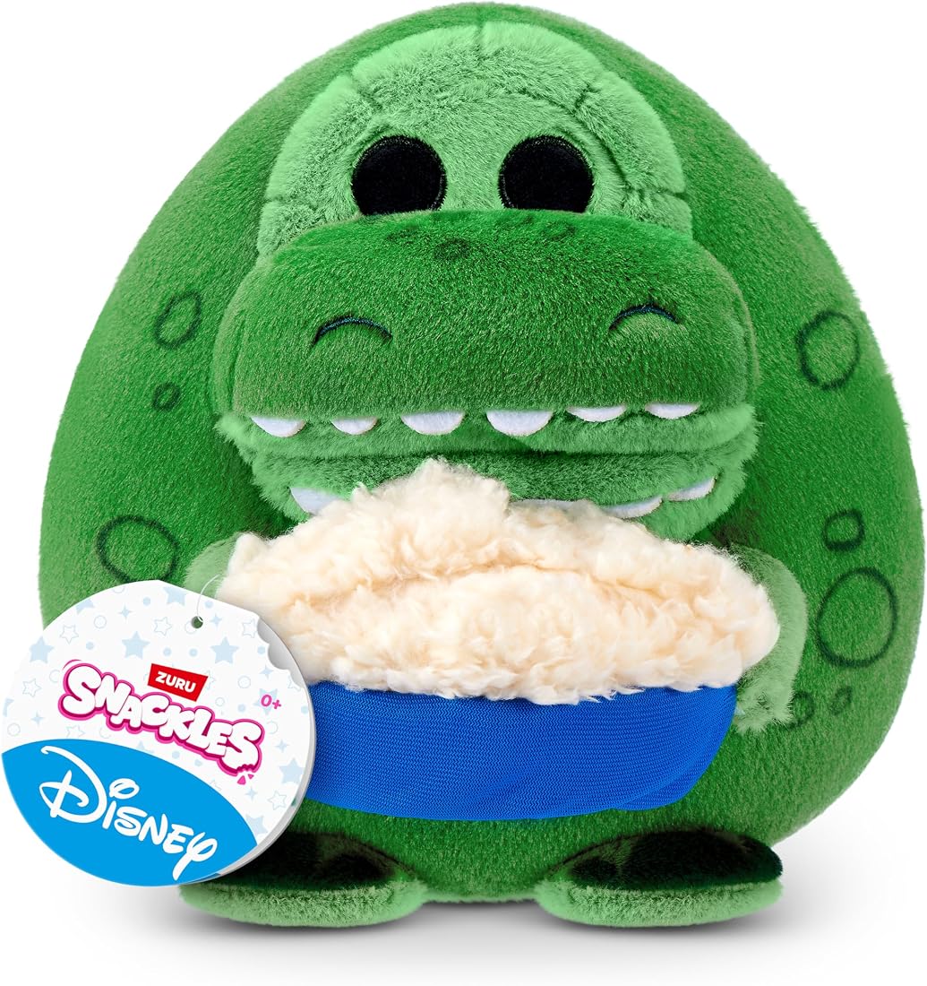 Snackles Rex and Popcorn 8-Inch Plush