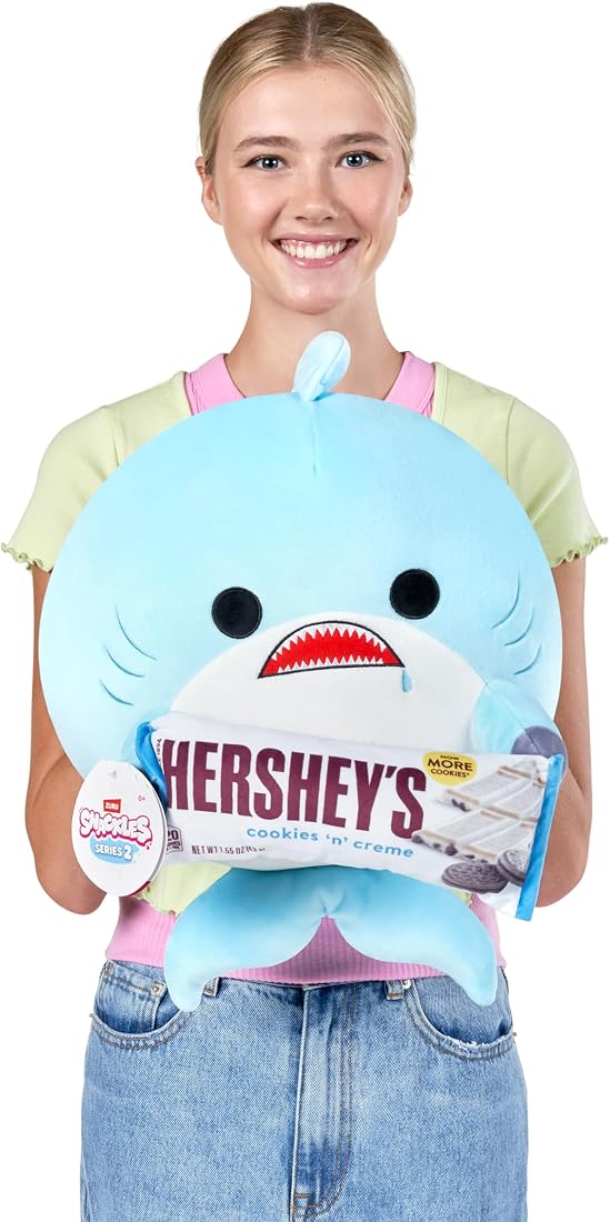 Snackles Shark and Hershey Cookies n Cream 14-Inch Plush — view 3