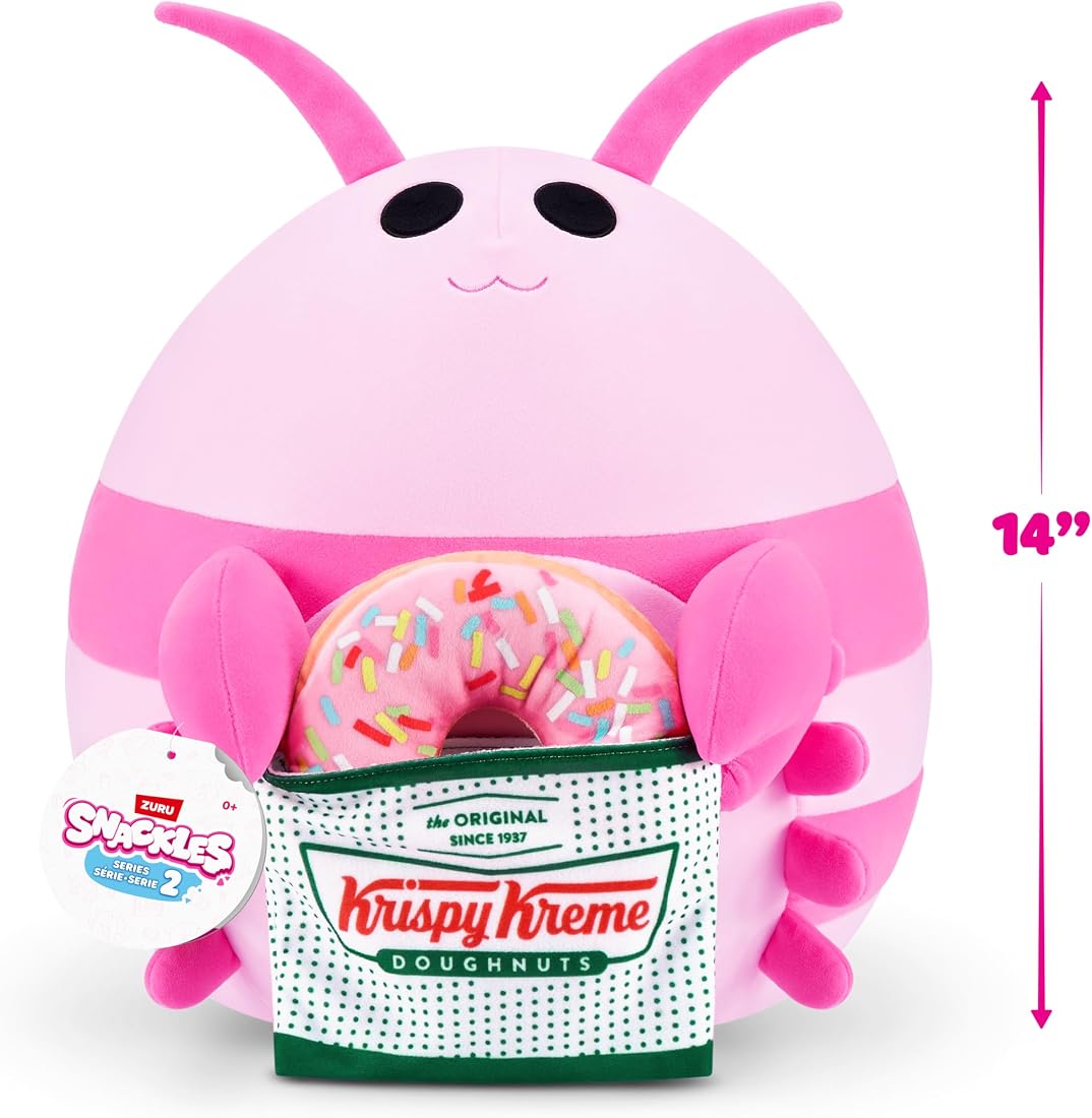Snackles Shrimp and Krispy Kreme 14-Inch Plush — view 3