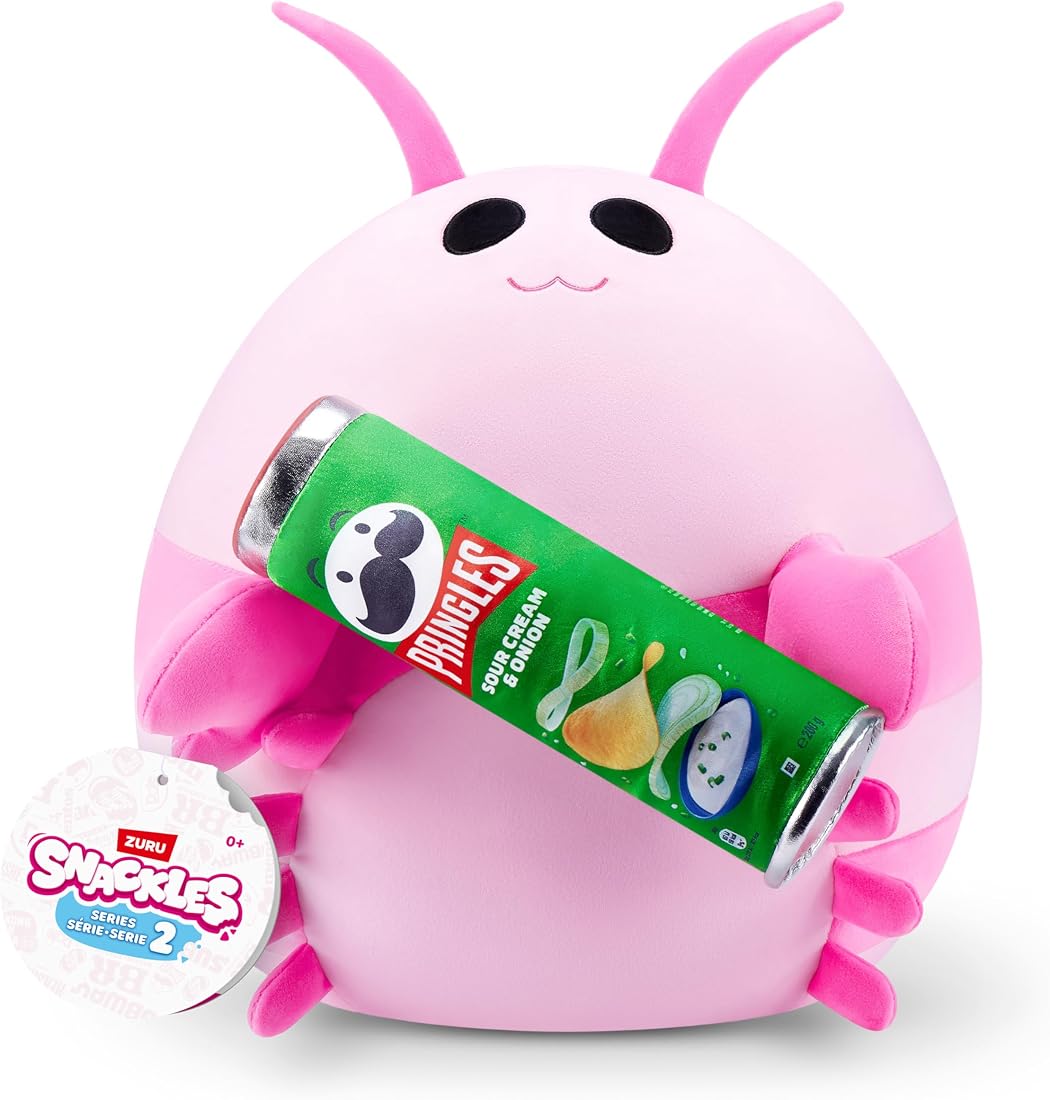 Snackles Shrimp and Pringles 8-Inch Plush