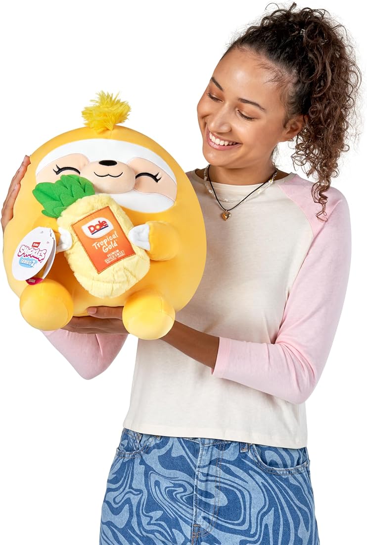 Snackles Sloth and Dole 14-Inch Plush — view 3