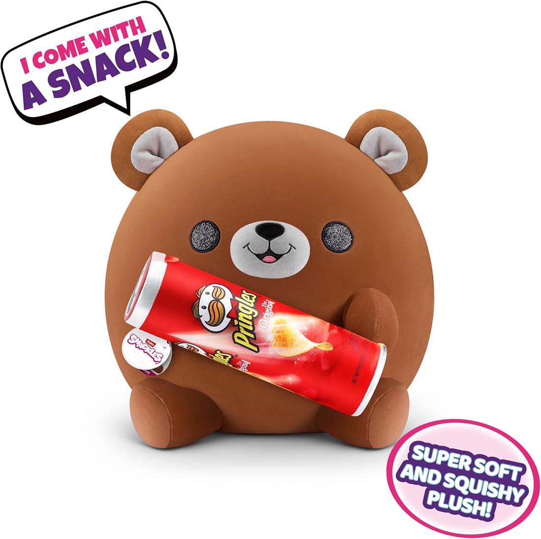 Snackles Super-Sized Bear and Pringles 14-Inch Plush — view 2