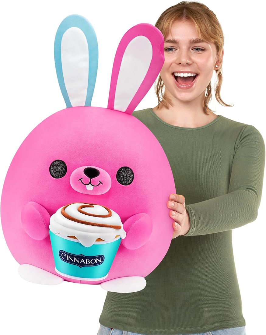 Snackles Super-Sized Bunny and Cinnabon 14-Inch Plush — view 3