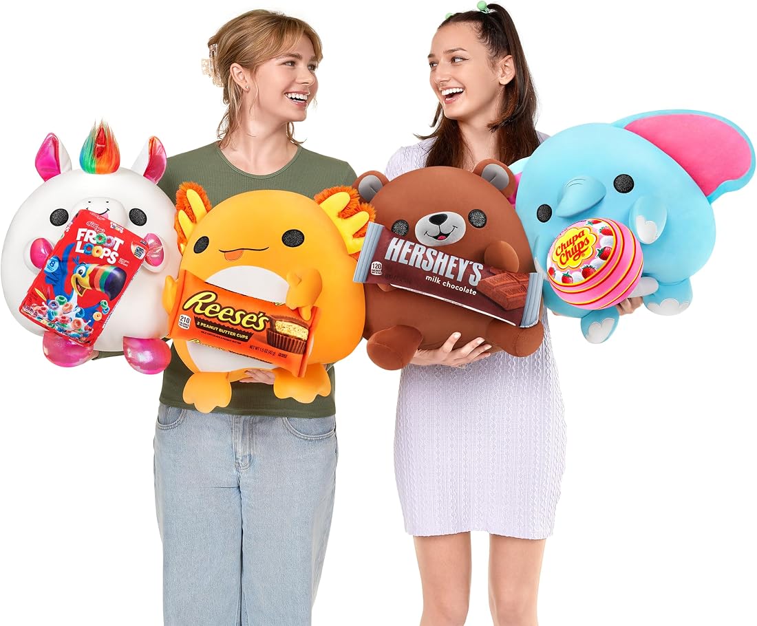 Snackles Super-Sized Hippo and Mentos 14-Inch Plush — view 3