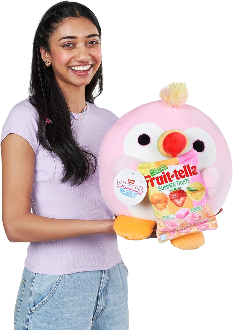 Snackles Tucan and Fruittella 14-Inch Plush — view 4