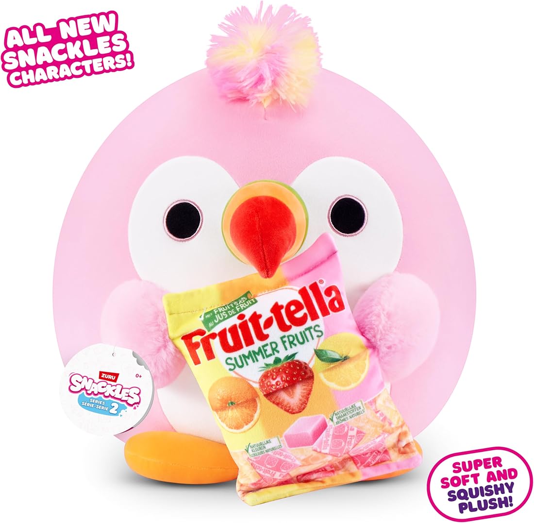 Snackles Tucan and Fruittella 8-Inch Plush — view 2