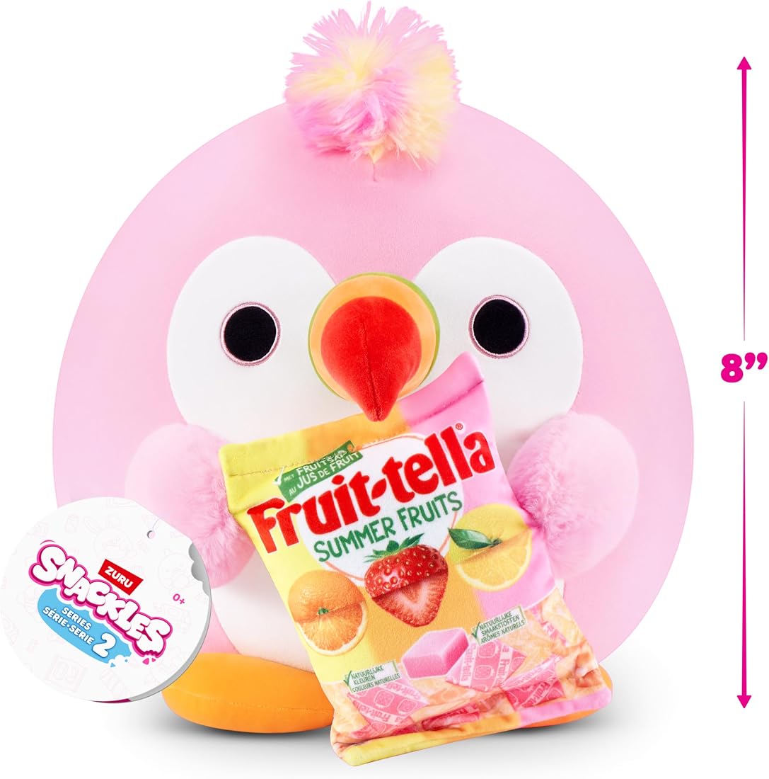 Snackles Tucan and Fruittella 8-Inch Plush — view 3