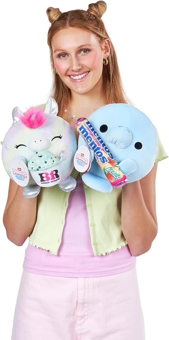 Snackles Unicorn and Baskin-Robbins 8-Inch Plush — view 4